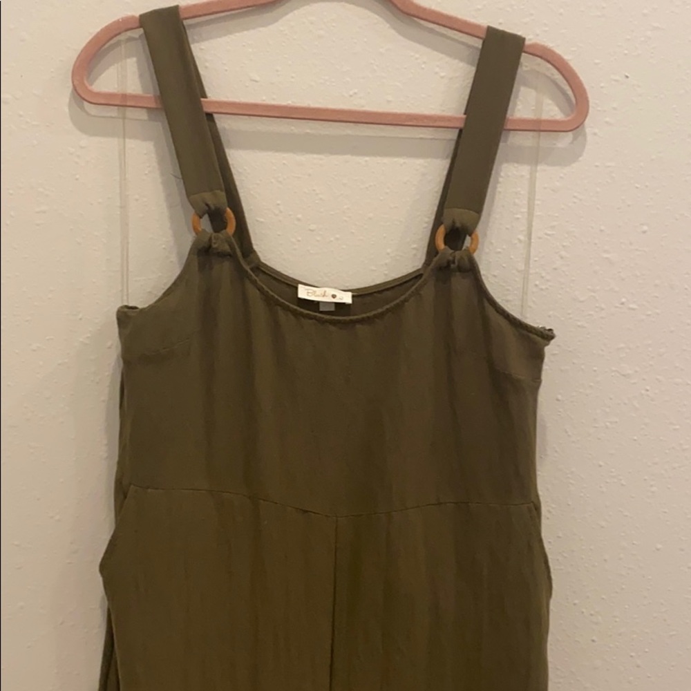 Bikini beach overalls